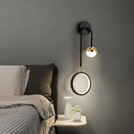 Modern LED Wall Light with Sculptural Design | Directional Soft Ambient Lighting for Stylish Interiors