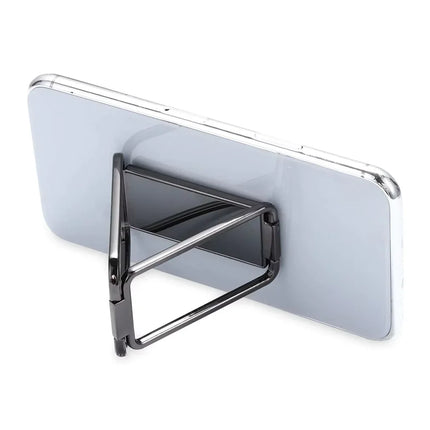 Adjustable Phone and Tablet Stand for Desk, Tilting Hands-Free Holder for Video Calls, Kitchen Recipes and Streaming