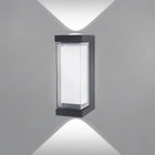 Indoor Outdoor Wall Sconces, Up and Down LED Wall Light, Waterproof Porch Light, Exterior Light Fixture for Garden_08