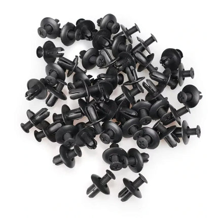 Multipurpose Car Fastener Clips Set with Durable Design | 100-Pack for Easy Organization