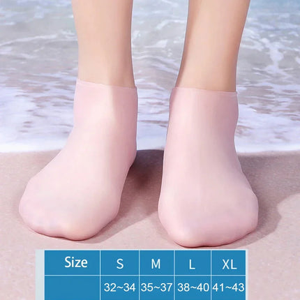 Water Socks for Beach and Swimming, Non Slip Silicone Socks with Quick Dry Barefoot Fit – image 10