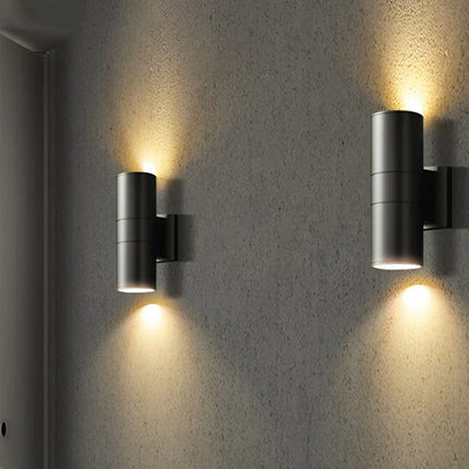LED Outdoor Wall Light with IP65 Waterproof Rating | Modern Aluminium Sconce for Architectural Illumination