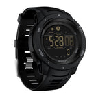 Military Digital Watch with Pedometer, 5 Bar Water Resistant Sports Watch, Step Tracker Watch with Rubber Strap