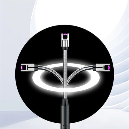 Plasma Arc Lighter USB Rechargeable, Windproof Flameless Lighter, No Butane or Refills, Compact for Camping and Travel