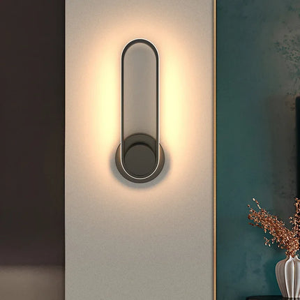 LED Wall Lamp with 330° Adjustable Head | Modern Aluminium Sconce for Soft Ambient Lighting