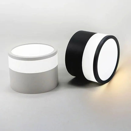 Nordic Surface Mounted LED Downlight with Adjustable Brightness | Modern Minimalist Lighting for Home Interiors