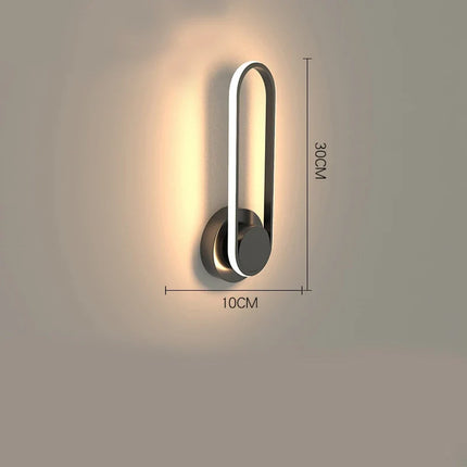 LED Wall Lamp with 330° Adjustable Head | Modern Aluminium Sconce for Soft Ambient Lighting
