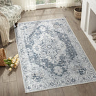 Area Rug for Living Room, Foldable Oriental Carpet with Non Slip Backing, Kitchen Rug and Bedroom Rug for Entryway_00
