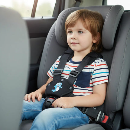 Portable Children's Car Seat Vest with Easy Installation | Secure Fit for Safe Travel and Comfort