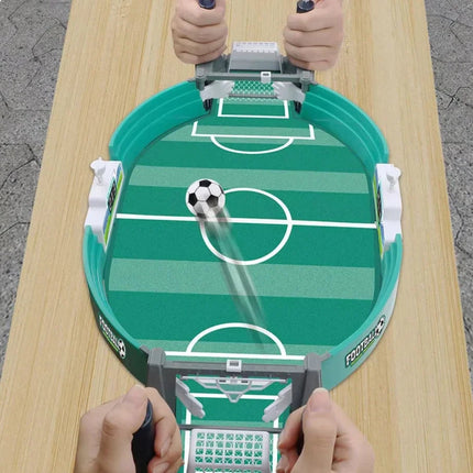 Tabletop Football Game with Realistic Player Movements | Compact Design for Family Fun