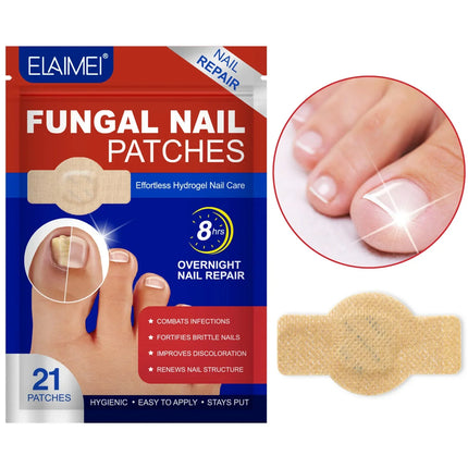 Fungal Nail Patches for Toenails and Fingernails, Toenail Fungus Treatment with Tea Tree Oil, Antifungal Nail Treatment