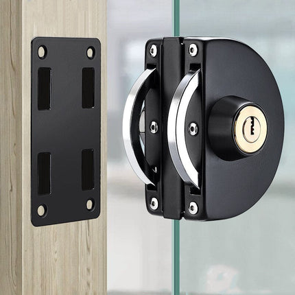 Sliding Door Lock for Glass Doors, Stainless Steel Sliding Glass Door Latch – image 13
