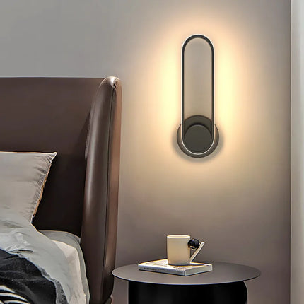 LED Wall Lamp with 330° Adjustable Head | Modern Aluminium Sconce for Soft Ambient Lighting