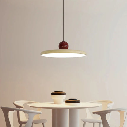 Nordic Flying Saucer Pendant Light with Eye-Friendly LED Glow | Playful Ceiling Lamp for Modern Spaces
