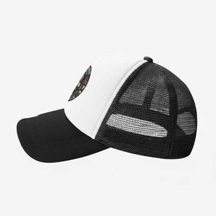 Project Rocky Trucker Hat with Adjustable Snapback | Stylish Mesh Cap for All-Season Comfort
