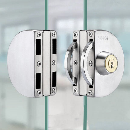 Sliding Door Lock for Glass Doors, Stainless Steel Sliding Glass Door Latch, Door Latch Lock for Home and Office – image 12