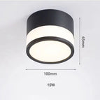 Black - Large / Cold white 6000K