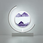 Purple / White