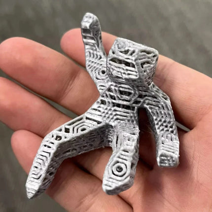 3D Printed Space Keychain Charm with Unique Rocky Design | Fun Accessory for Keys, Bags, and Collectors