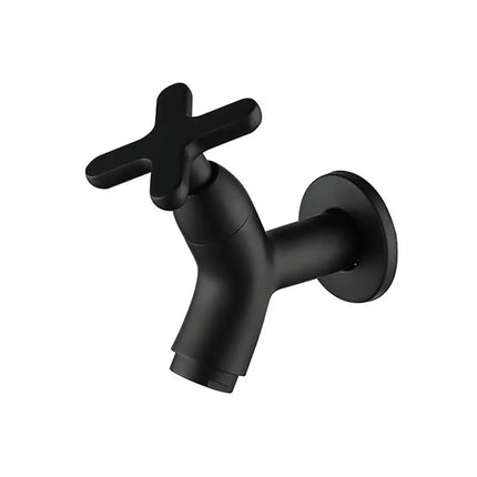 Outdoor Faucet, Solid Brass Wall Mounted Faucet with Single Lever, Laundry Faucet, Cold Water Tap for Garden