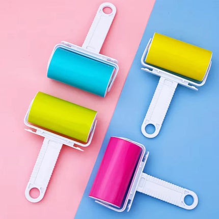 Sticky Lint Roller for Clothes with Strong Adhesive | Portable Tool for Hair & Dust Removal
