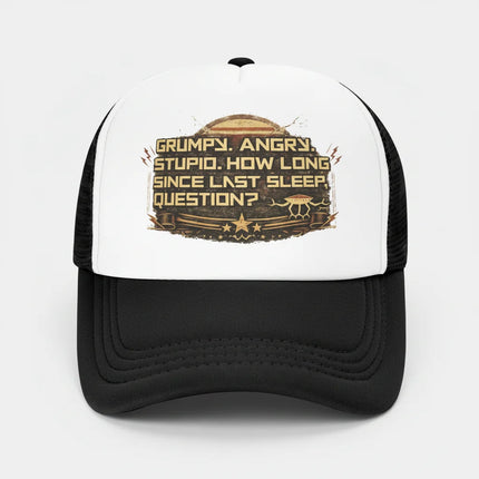 Project Rocky Trucker Hat with Adjustable Snapback | Stylish Mesh Cap for All-Season Comfort