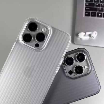Military Grade Shockproof iPhone Case with Ribbed Surface | Ultra-Slim Protection for Everyday Use