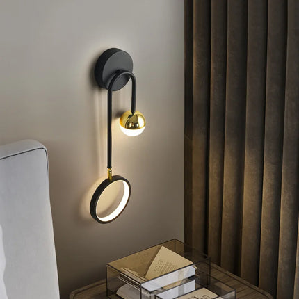 Modern LED Wall Light with Sculptural Design | Directional Soft Ambient Lighting for Stylish Interiors