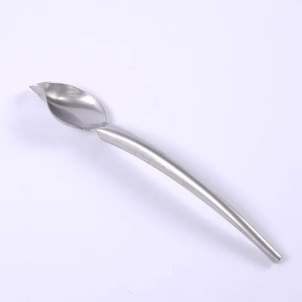Plating Spoon for Home Cooks, Saucing and Drizzle Spoon for Desserts and Sauces, Food Plating Tool for Chefs