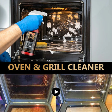 Oven Cleaner Heavy Duty, Low Odor Kitchen Degreaser for Baked On Grease