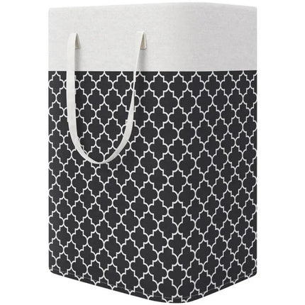 75L Waterproof Laundry Basket with Foldable Design | Durable Fabric Hamper with Handles for Easy Storage