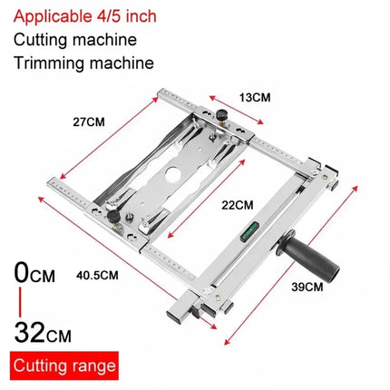 Adjustable Woodworking Cutting Guide for Circular Saw with Quick-Lock System | Accurate Cuts for All Materials
