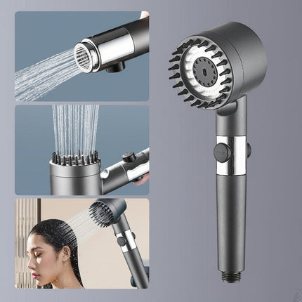 High Pressure Handheld Shower Head with Built-in Filtration | Multiple Spray Modes for a Refreshing Clean