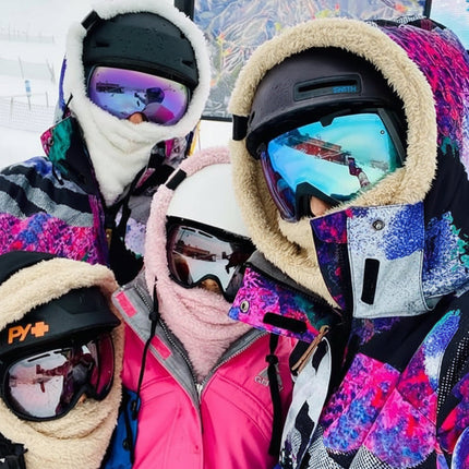 Windproof Fleece Ski Mask Balaclava with Adjustable Fit | Full Face Coverage for Cold Weather Activities