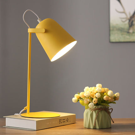 Nordic Metal LED Desk Lamp with Eye-Friendly Lighting | Minimalist Design for Reading and Studying