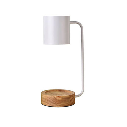Minimalist Wood Table Lamp with Dimmable Light | Japanese Design for Serene Atmosphere