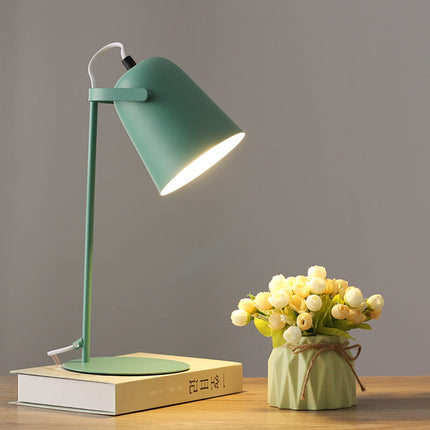 Nordic Metal LED Desk Lamp with Eye-Friendly Lighting | Minimalist Design for Reading and Studying