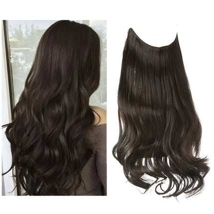 Natural Wavy Human Hair Clip-In Extensions Set | 35-45 cm for Effortless Volume and Length