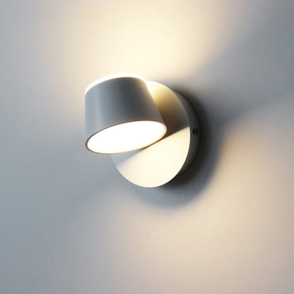Rotatable LED Wall Lamp with Adjustable Shade | Modern Lighting Solution for Versatile Home Illumination