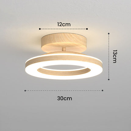 Acrylic Round LED Ceiling Light with Modern Minimalist Design | Soft, Even Illumination for Hallways and Entrances