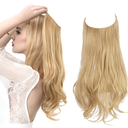 Natural Wavy Human Hair Clip-In Extensions Set | 35-45 cm for Effortless Volume and Length