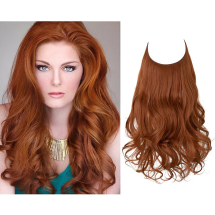 Natural Wavy Human Hair Clip-In Extensions Set | 35-45 cm for Effortless Volume and Length