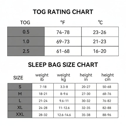 Bamboo Baby Sleep Sack with Two-Way Zipper | Breathable Wearable Blanket for Comfortable and Safe Sleep