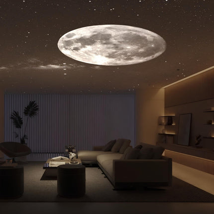 Space Projection Light with Adjustable Projection Area | Starry Room Display for Relaxing Atmosphere