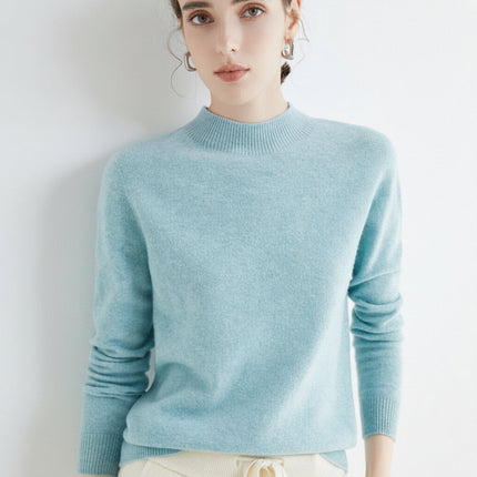 Women's Lightweight Cashmere Sweater Pullover for Everyday Comfort | Soft Fabric for All-Season Wear