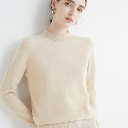 Women's Lightweight Cashmere Sweater Pullover for Everyday Comfort | Soft Fabric for All-Season Wear