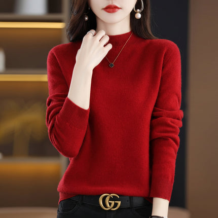 Women's Lightweight Cashmere Sweater Pullover for Everyday Comfort | Soft Fabric for All-Season Wear