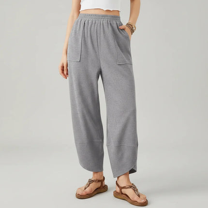 Lightweight Casual Women Pants with Straight Leg Design | Comfortable Summer Trousers for Everyday Wear