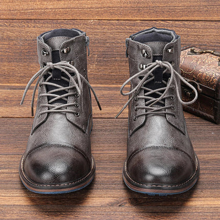 Men's Winter Boots with Structured Design for Cold Weather | Durable Support for Daily Outdoor Use