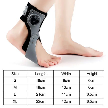 Ankle Brace for Foot Drop, Adjustable AFO Brace with Quick Adjust Buckle – image 8